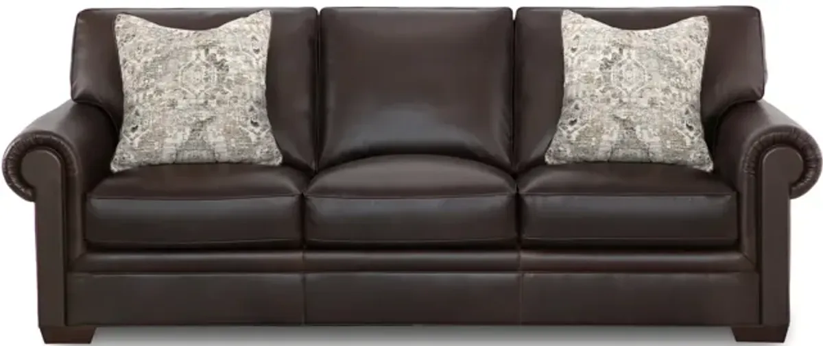 Clara Leather Sofa