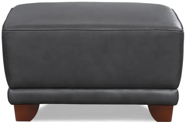 Remy Leather Ottoman