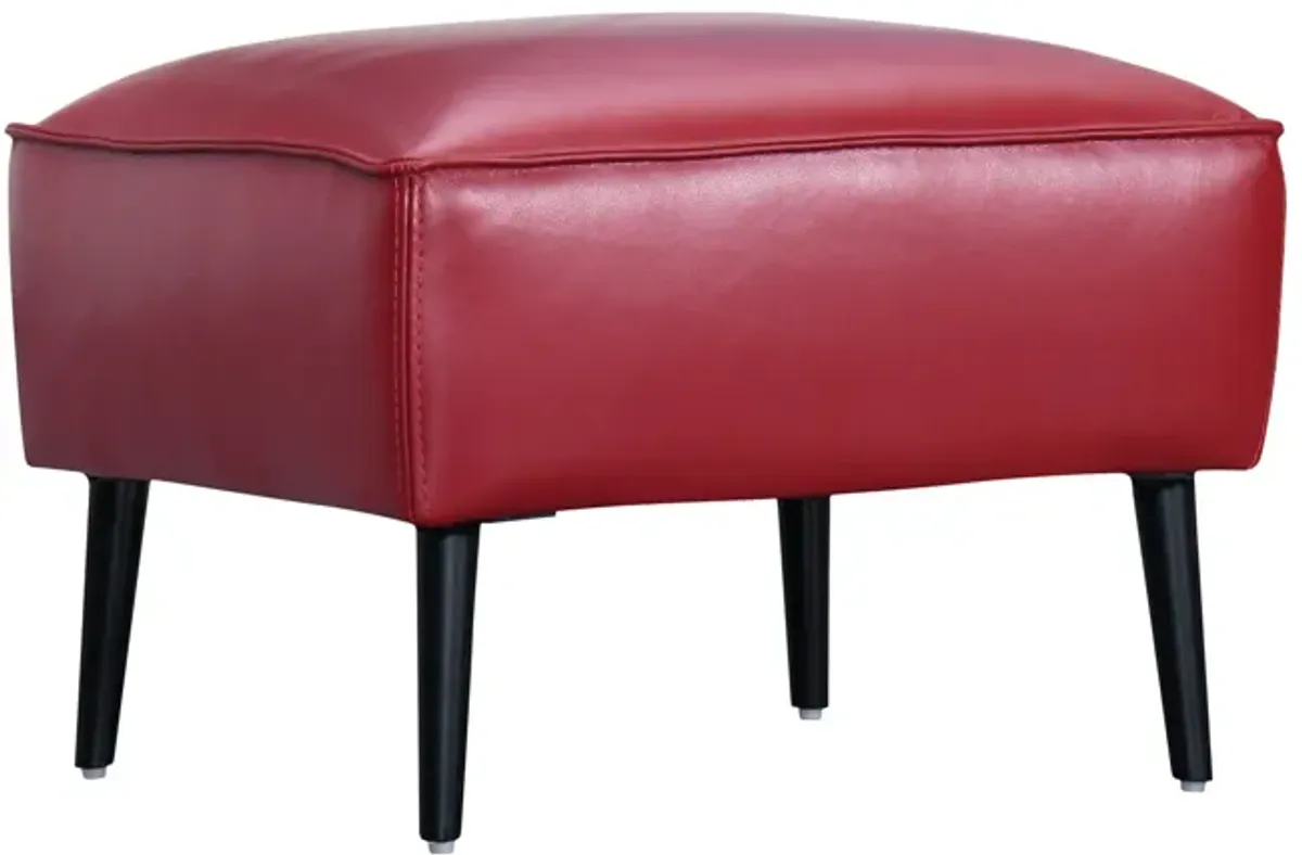 Quinn Leather Ottoman