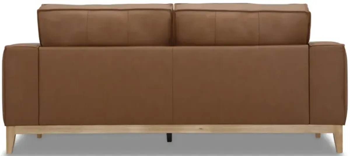 Camdon Leather Loveseat