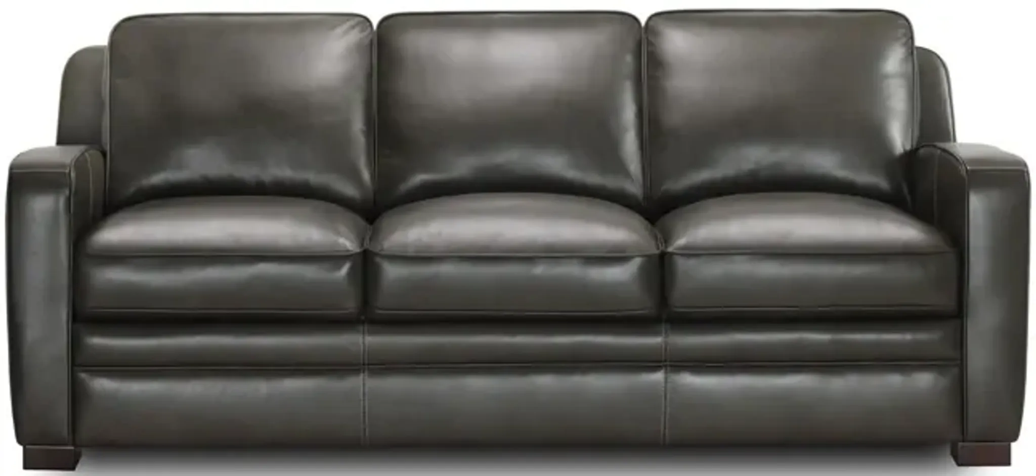 Louis Leather Sofa Hom Furniture | Furniture.com