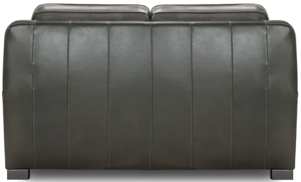 Louis Leather Loveseat