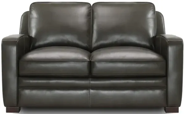 Louis Leather Loveseat