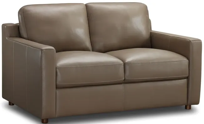 Beck Leather Loveseat