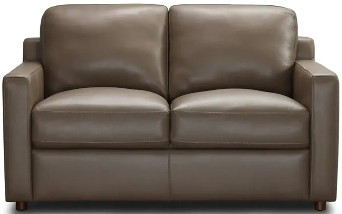 Beck Leather Loveseat