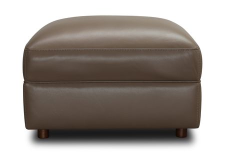 Beck Leather Ottoman
