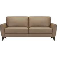Trifle Leather Sofa - Stone