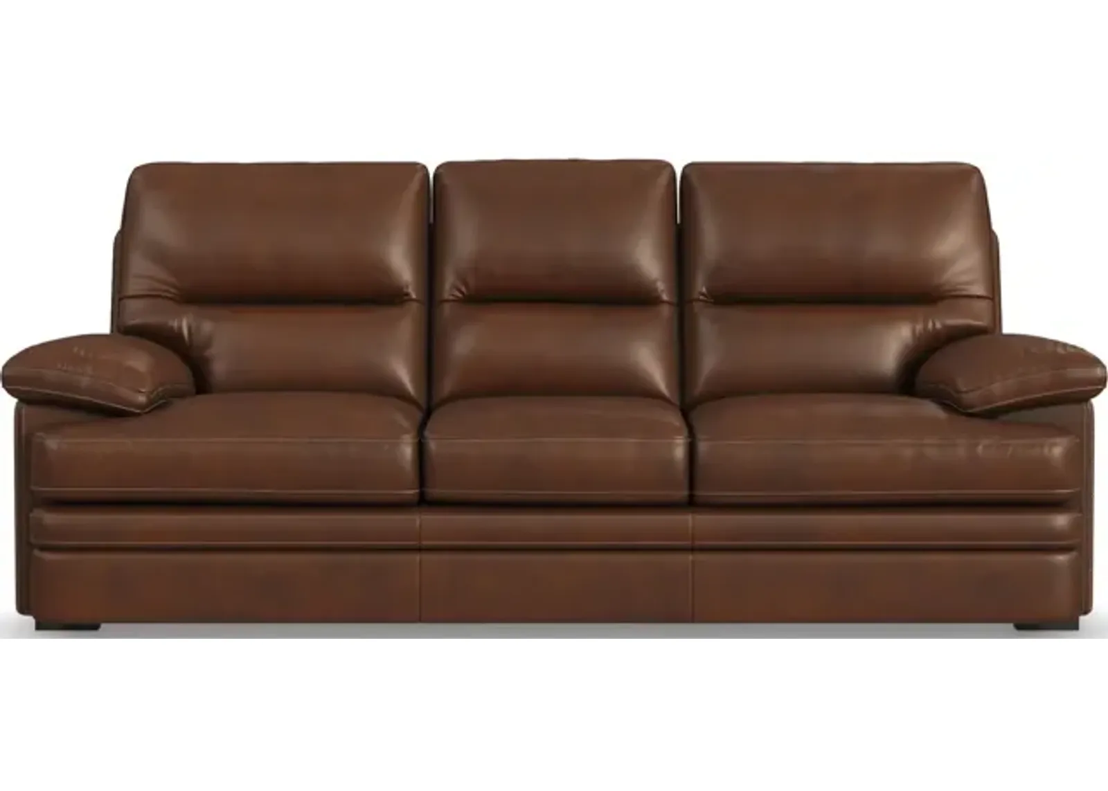 David Leather Sofa