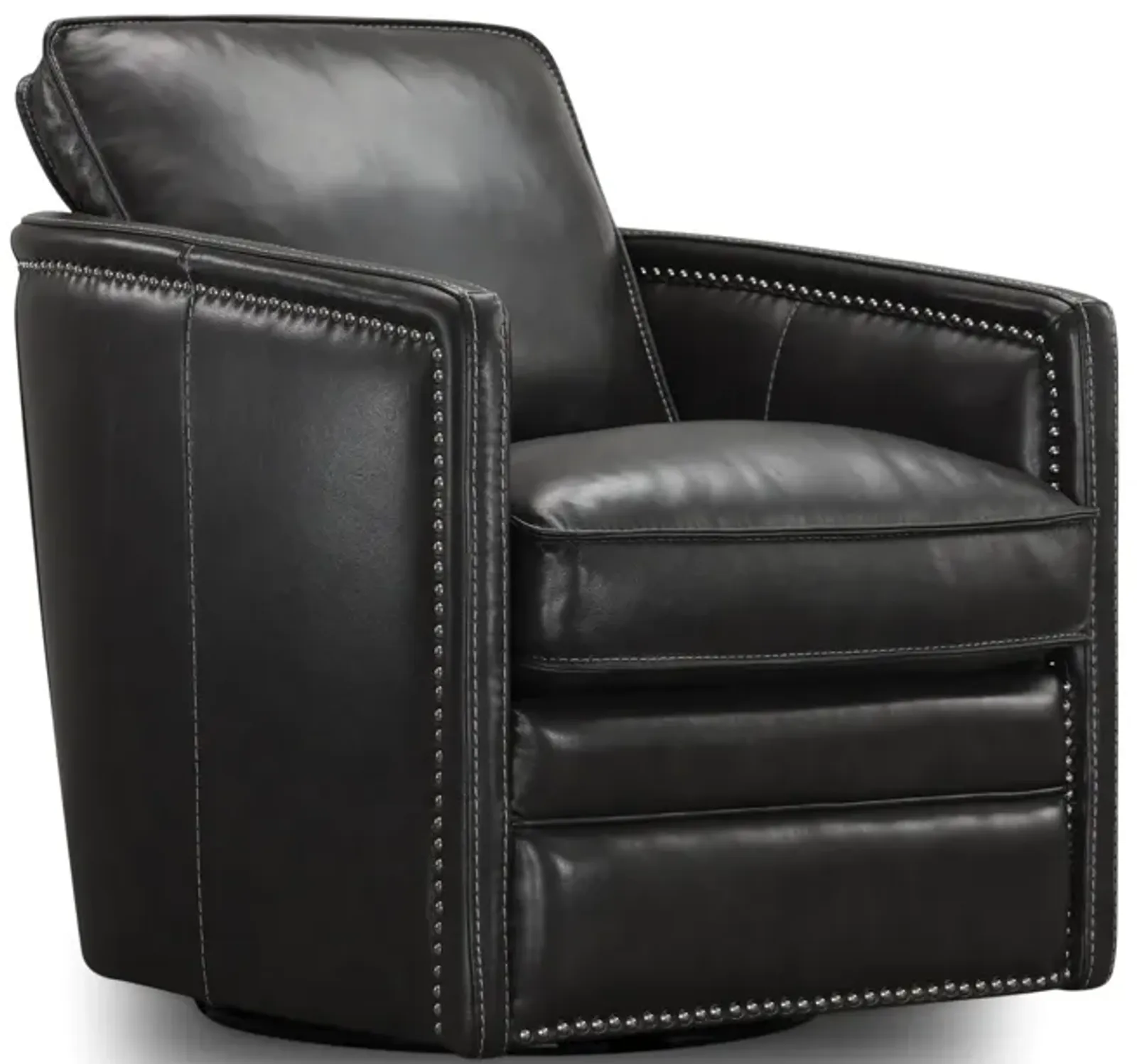 Pivot Leather Swivel Chair