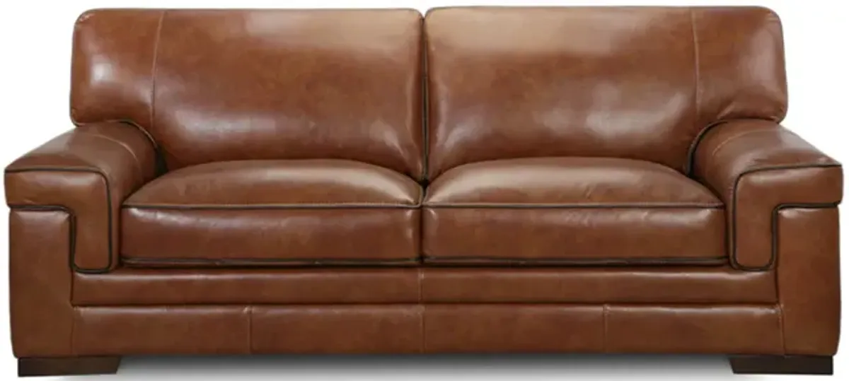 Bauer Leather Sofa