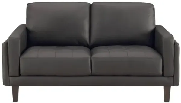 Whinny Leather Loveseat