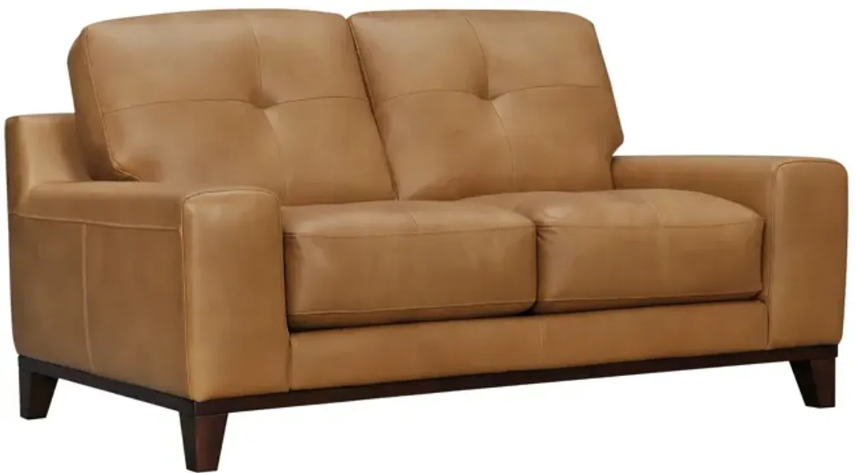 Hubert Leather Loveseat