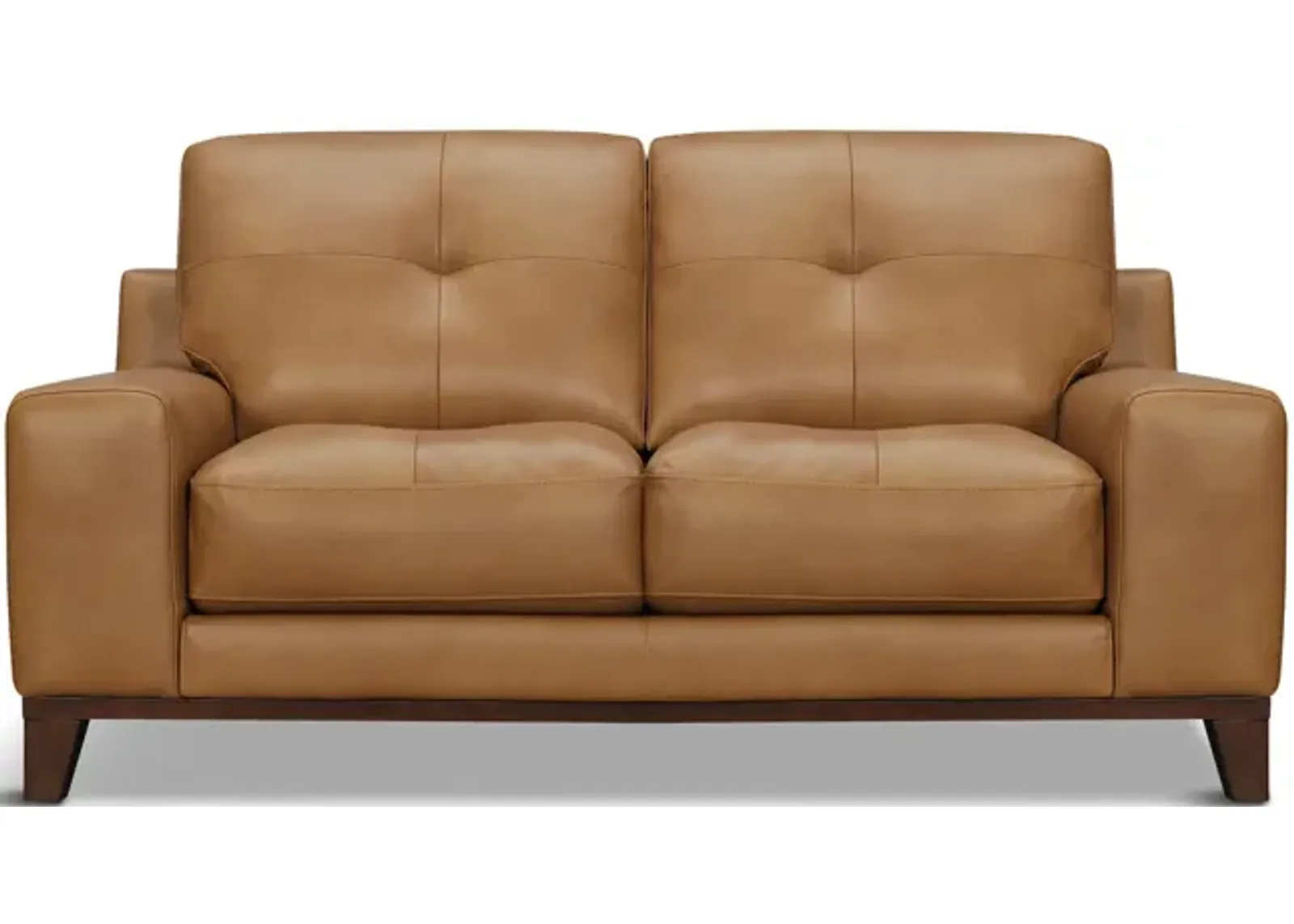 Hubert Leather Loveseat