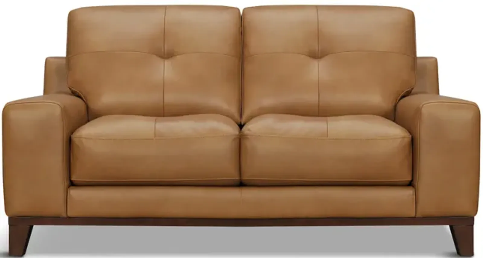 Hubert Leather Loveseat