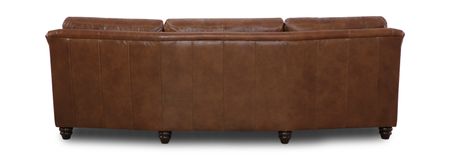 Dalton Leather Conversation Sofa