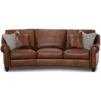 Dalton Leather Conversation Sofa