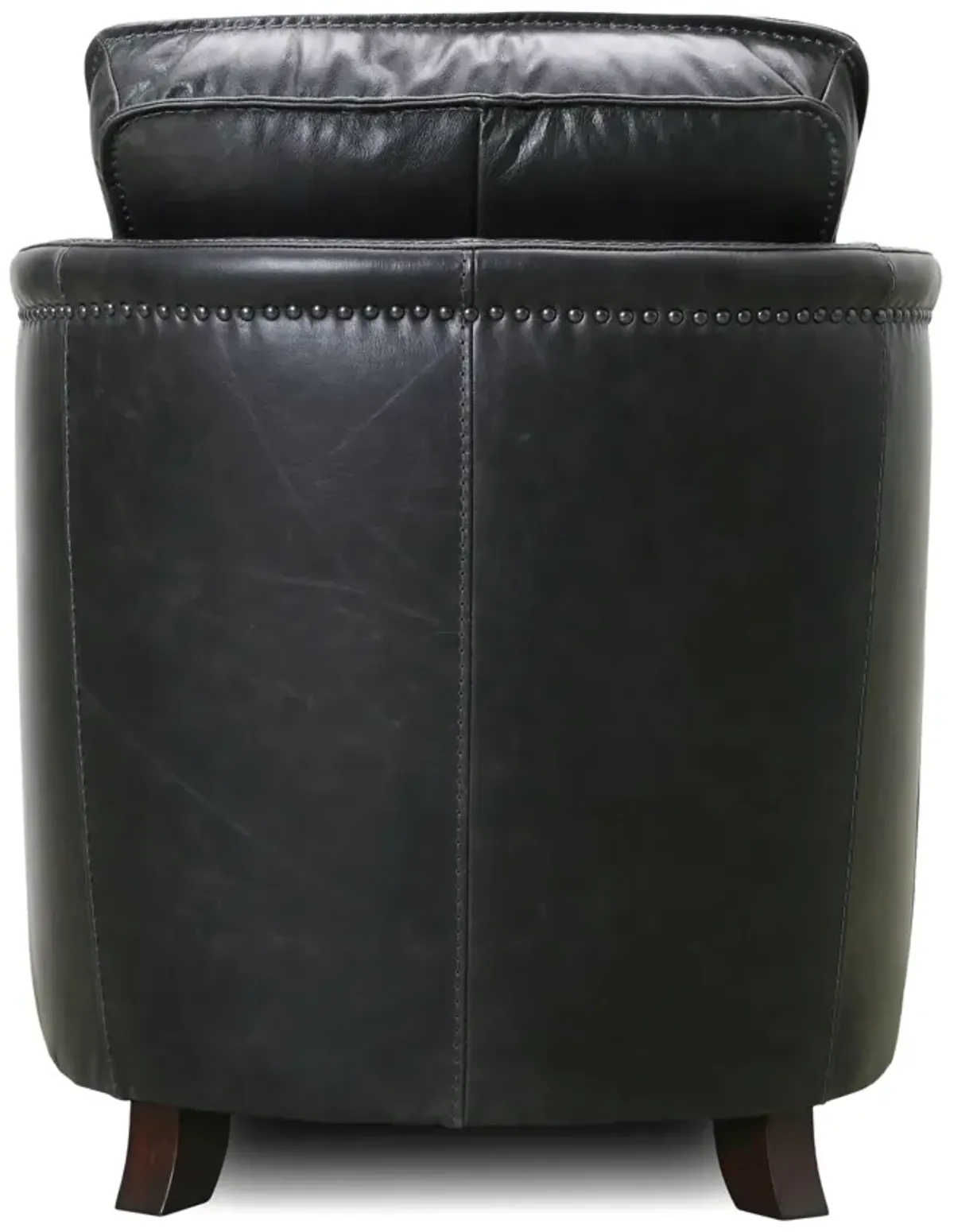 Pivot Leather Accent Chair