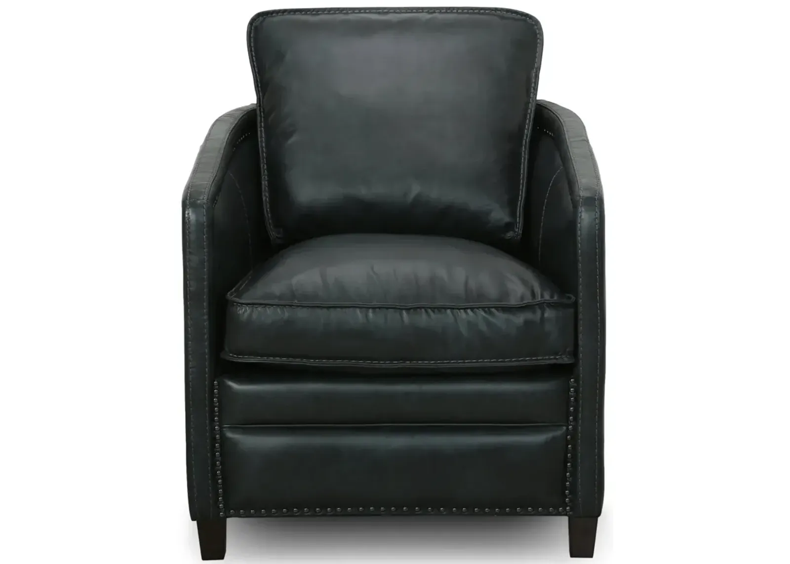 Pivot Leather Accent Chair