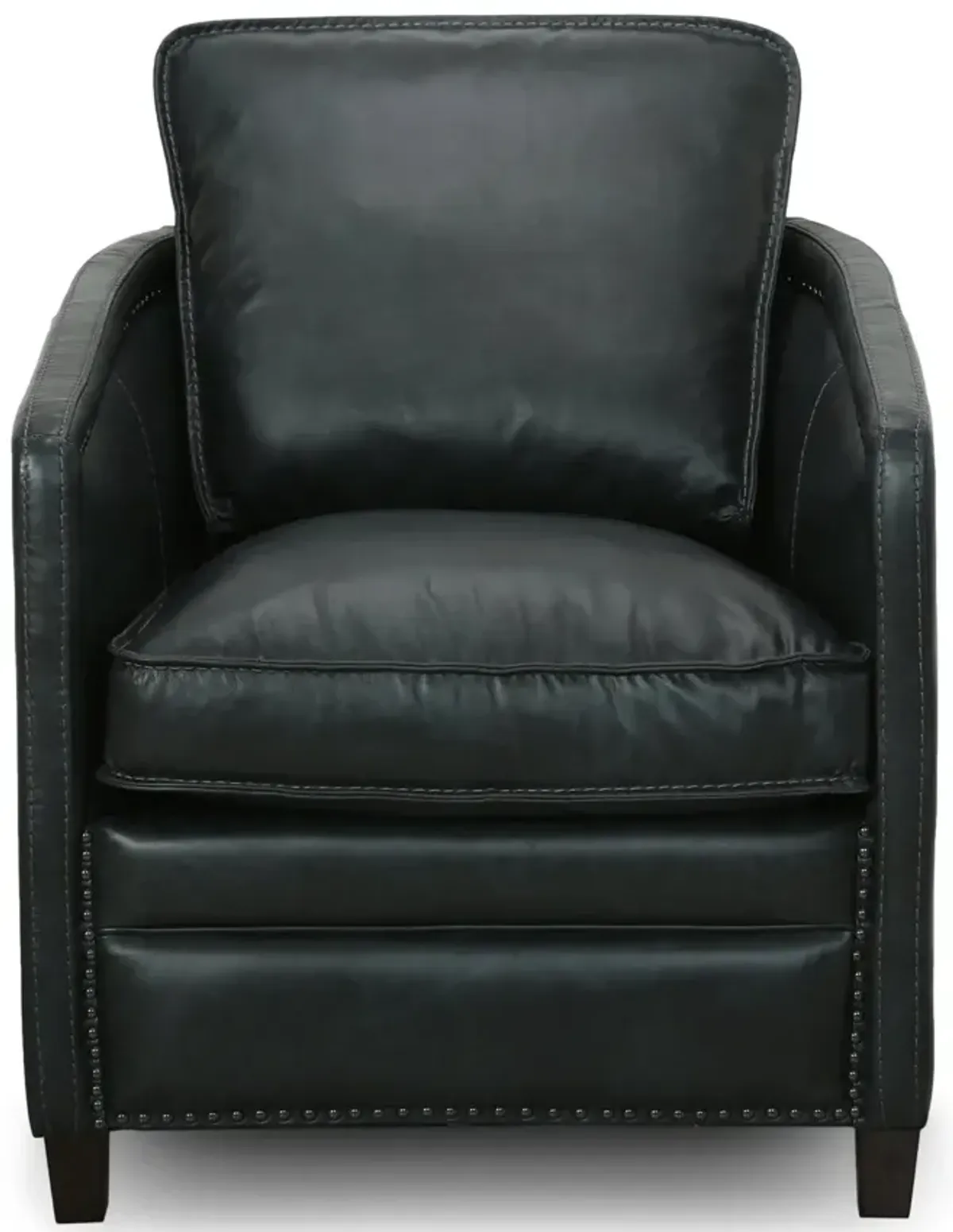 Pivot Leather Accent Chair