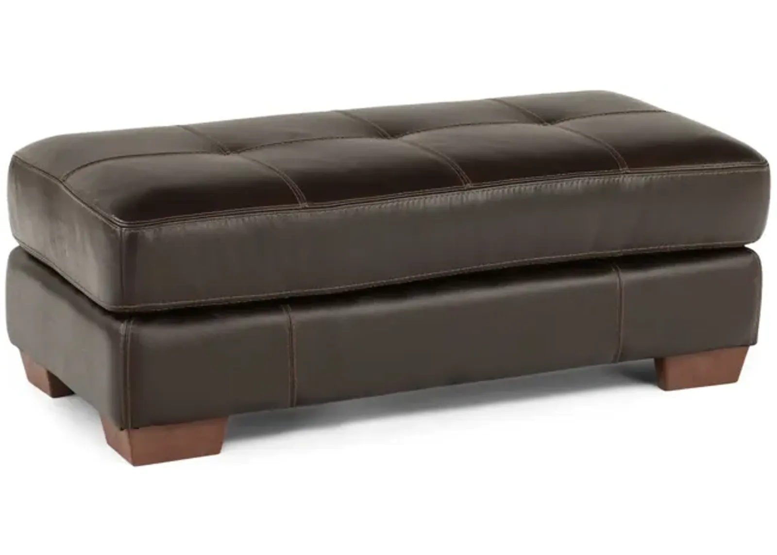 Phoenix Leather Cocktail Ottoman