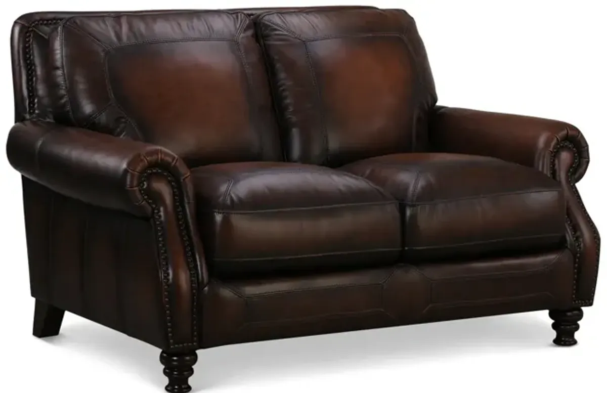 Charlie Leather Loveseat