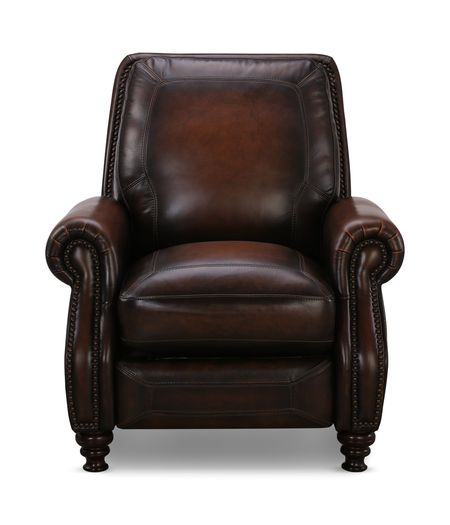 Charlie Leather Push Back Recliner