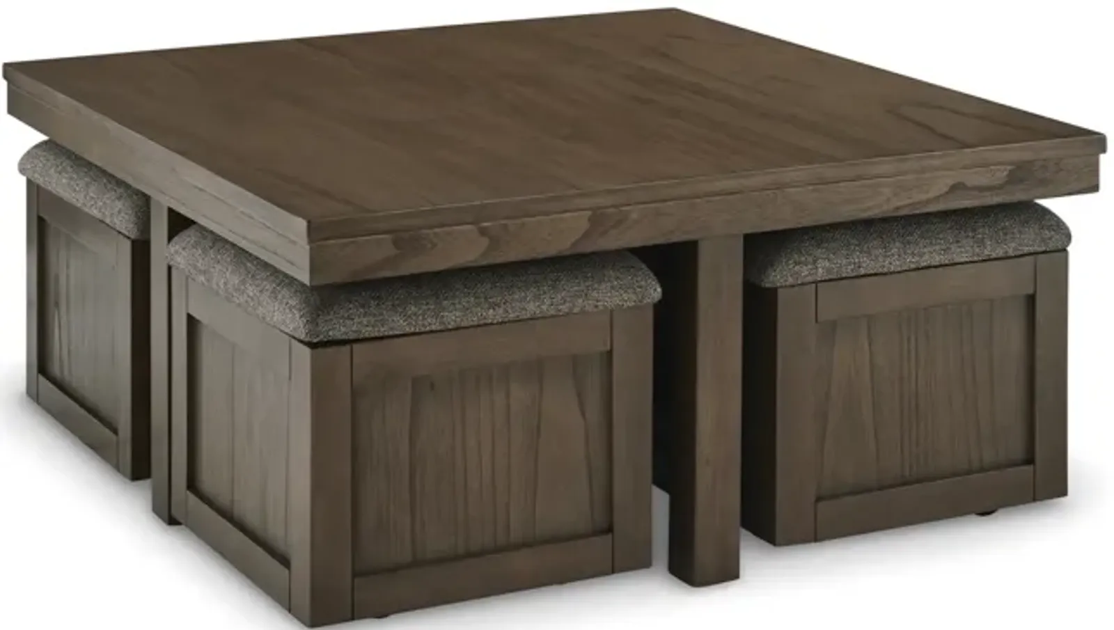 Perry Coffee Table With 4 Stools