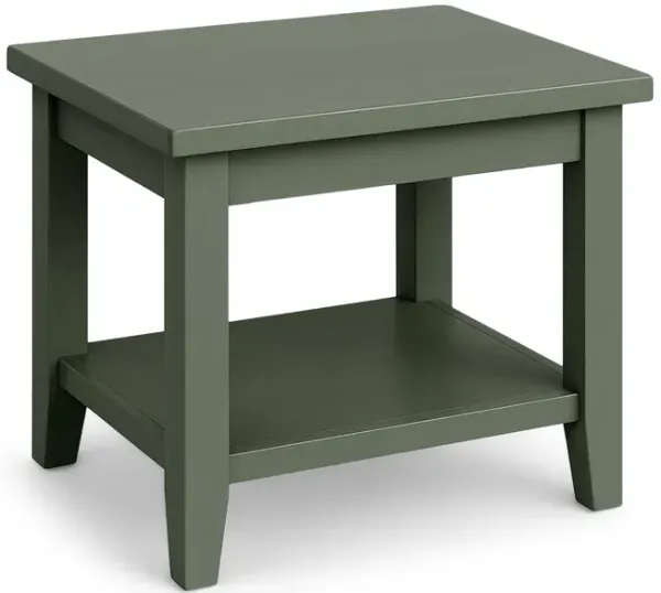 Fern End Table - Sage