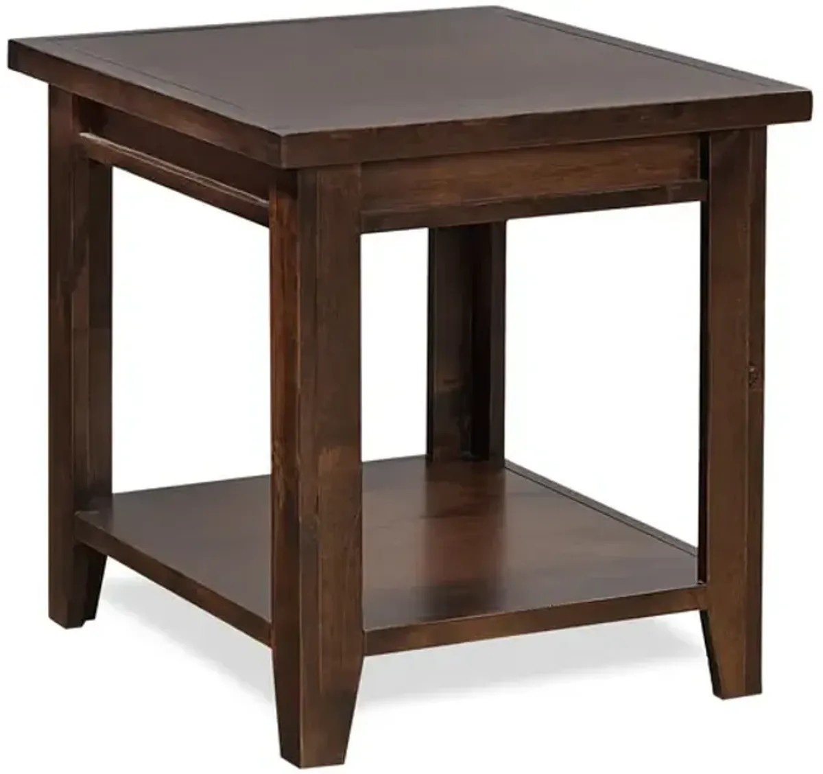 Fern End Table - Tobacco
