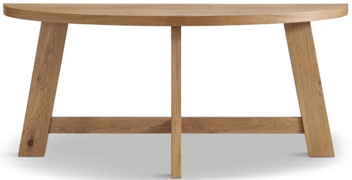 Etta Sofa Table - Natural Oak
