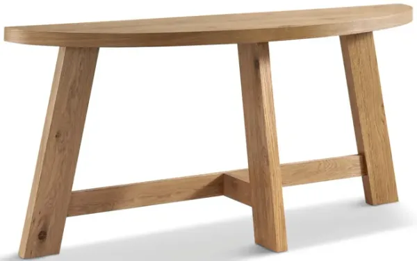 Etta Sofa Table - Natural Oak