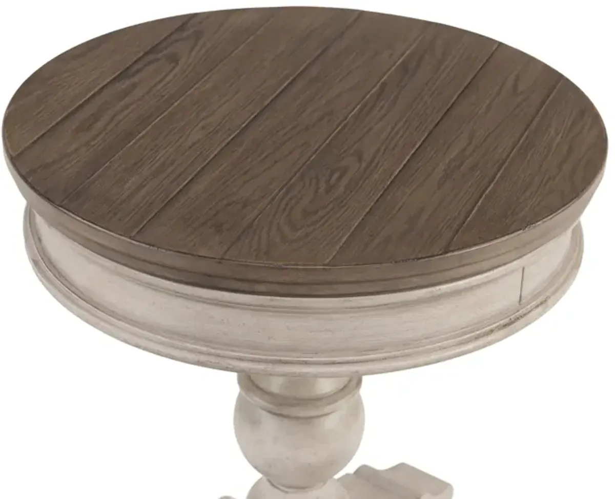 Midland Round Chairside Table