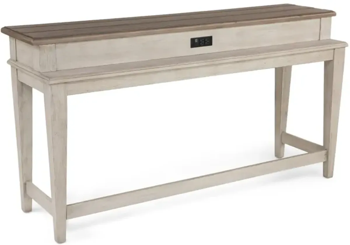 Midland XL Sofa Table With Power