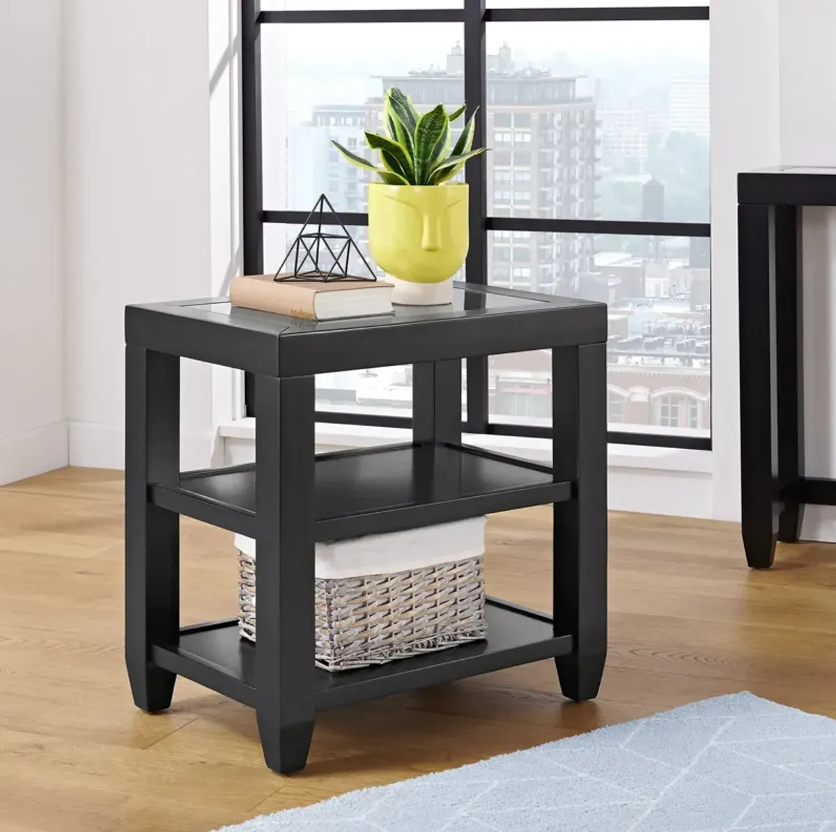 Lander Chairside Table