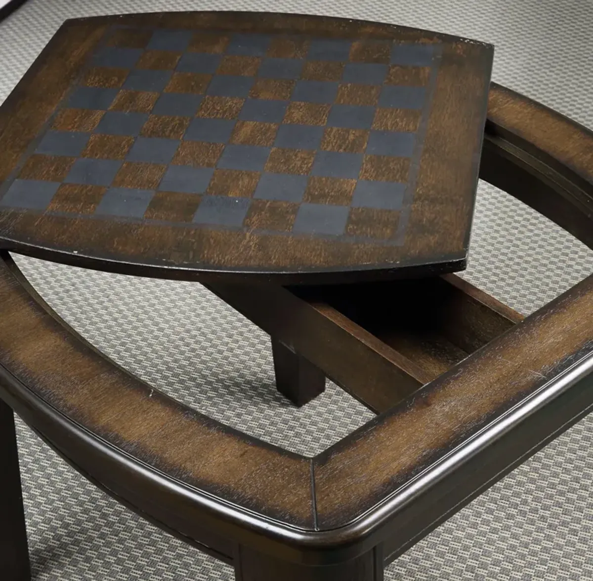 Game Reversible End Table