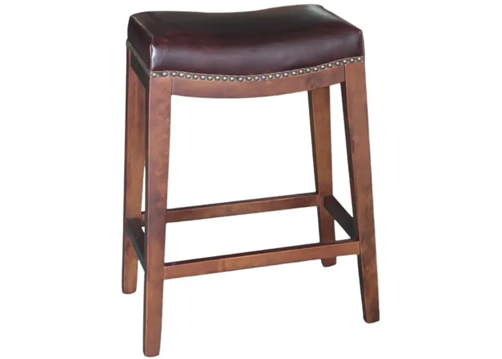 George Saddle Seat Counter Stool