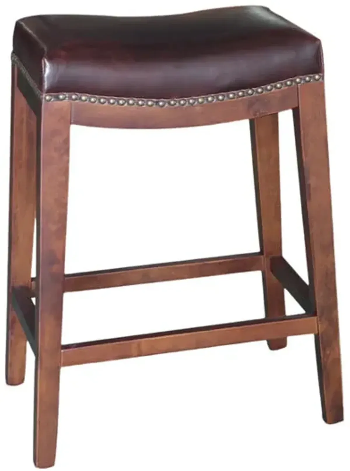 George Saddle Seat Counter Stool