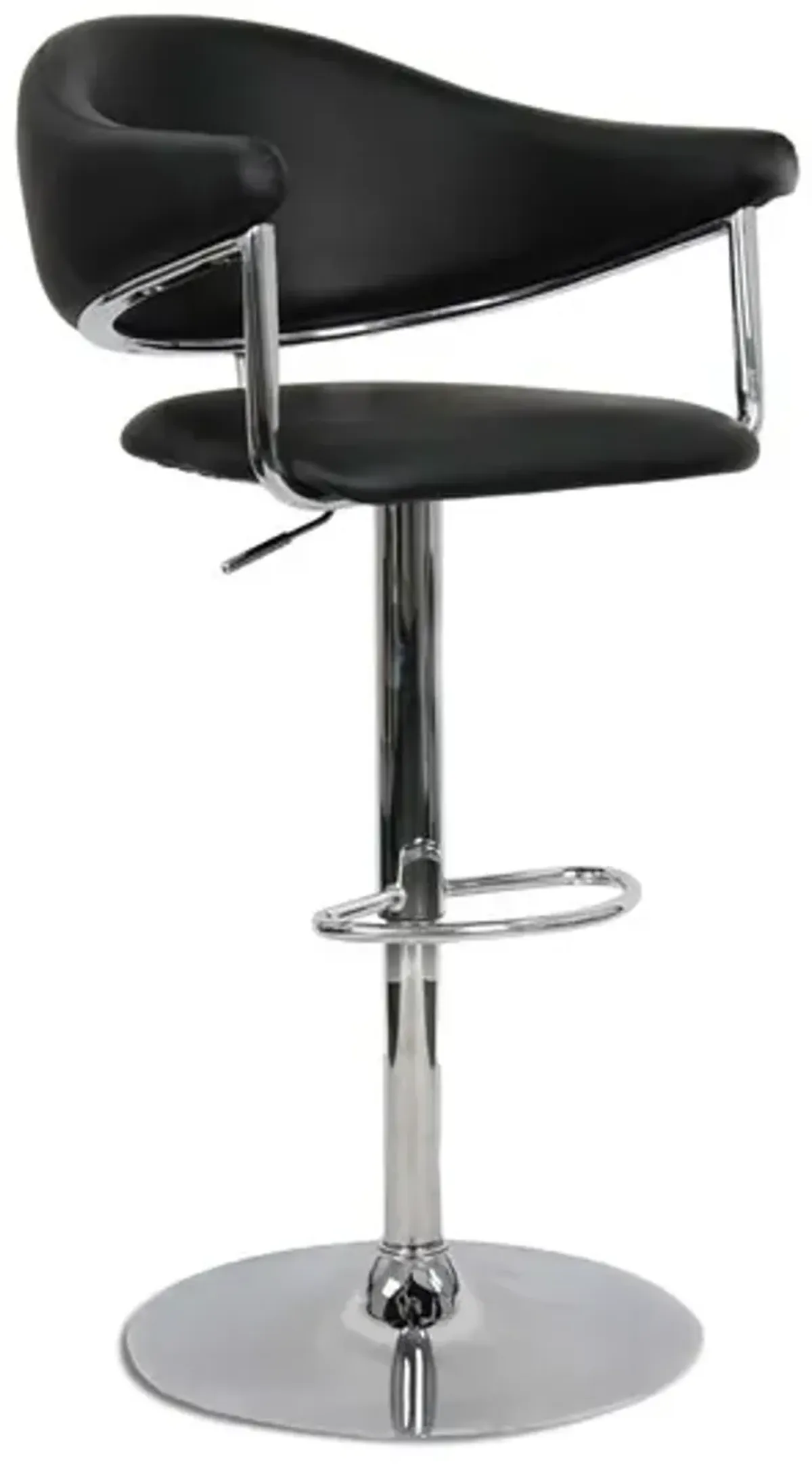 Airstream Modern Gas Lift Stool - Black