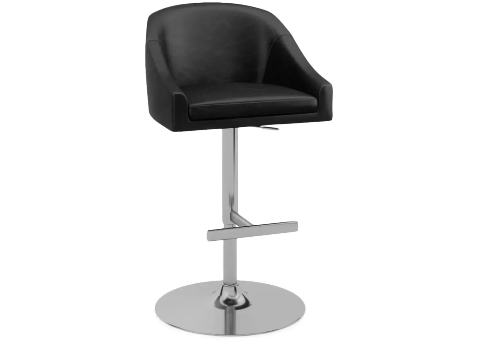 Calvin Black Gas Lift Stool