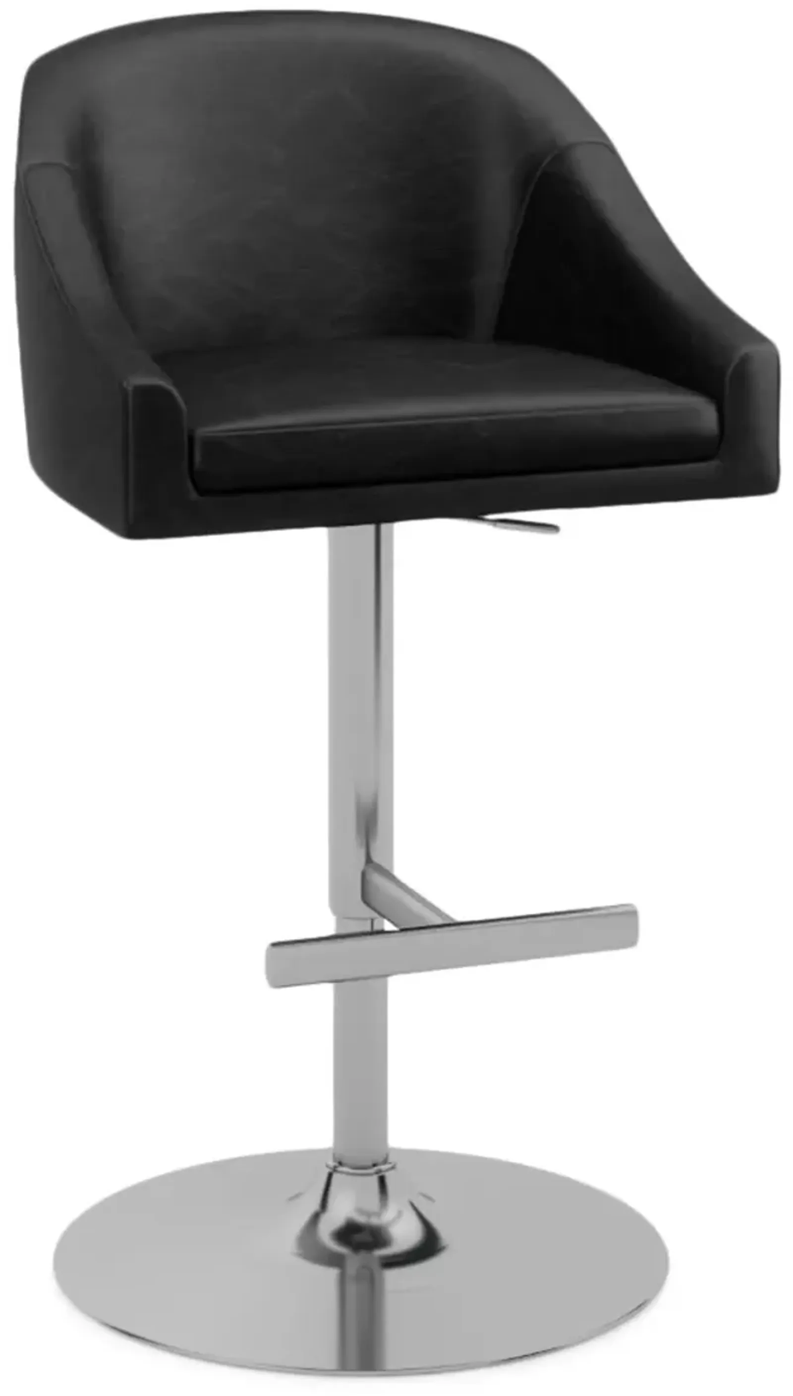 Calvin Black Gas Lift Stool