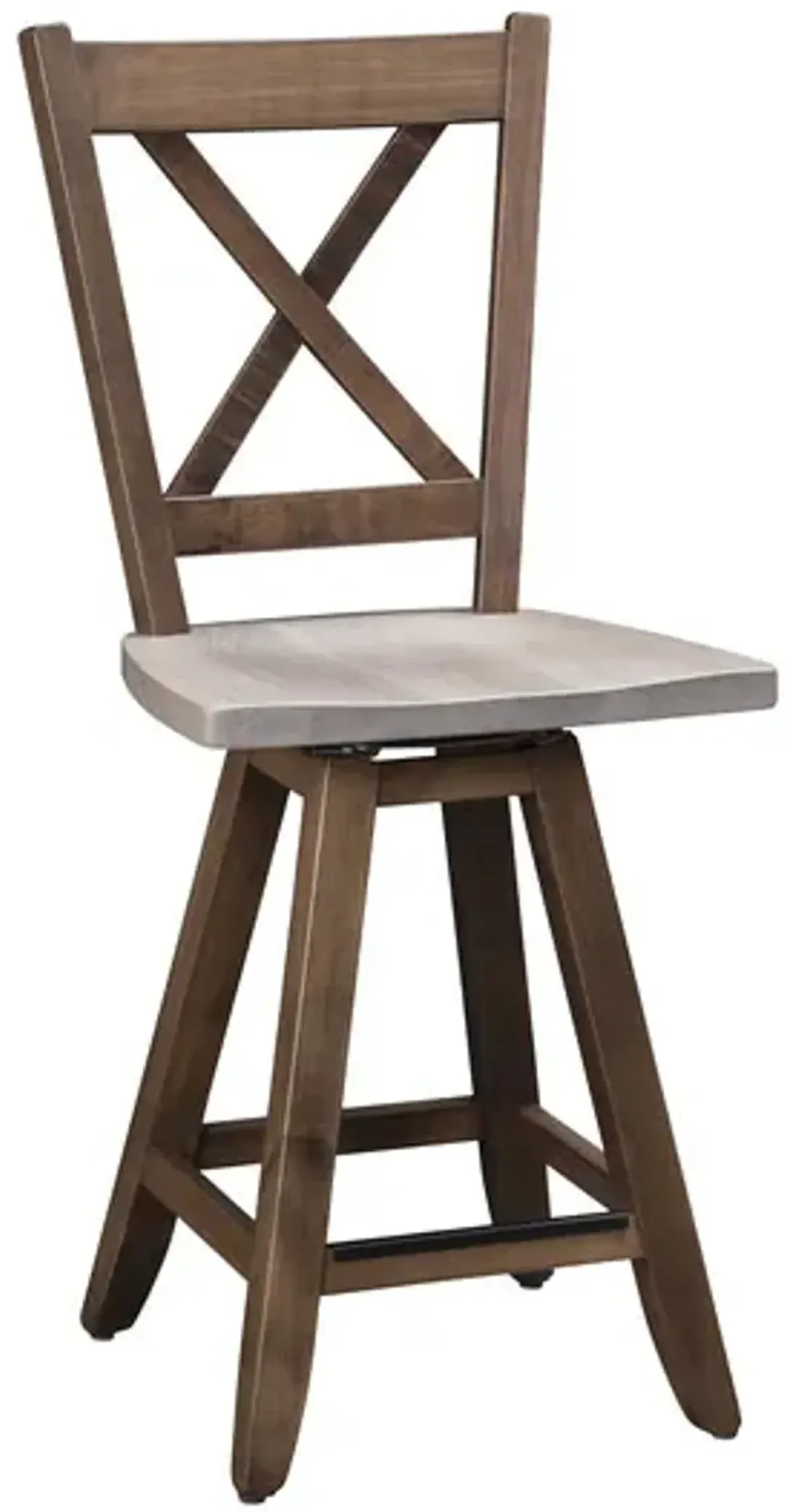 Oak Mountain Swivel Counter Stool