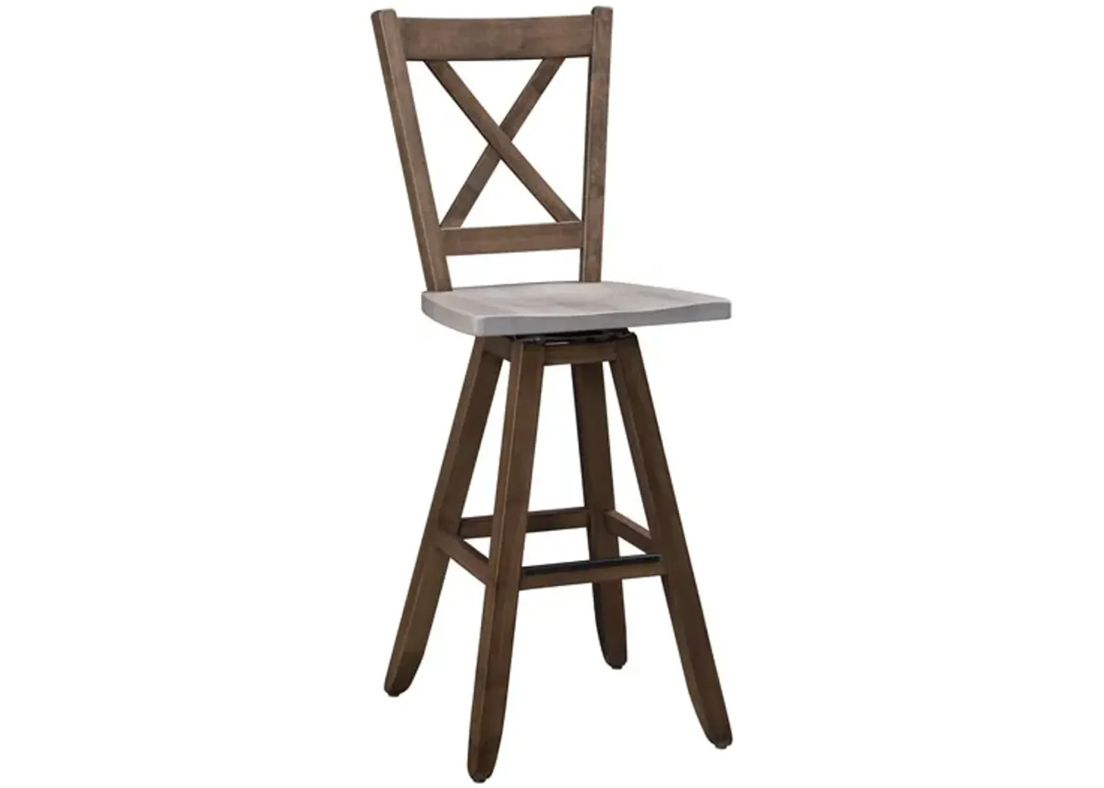 Oak Mountain Swivel Bar Stool