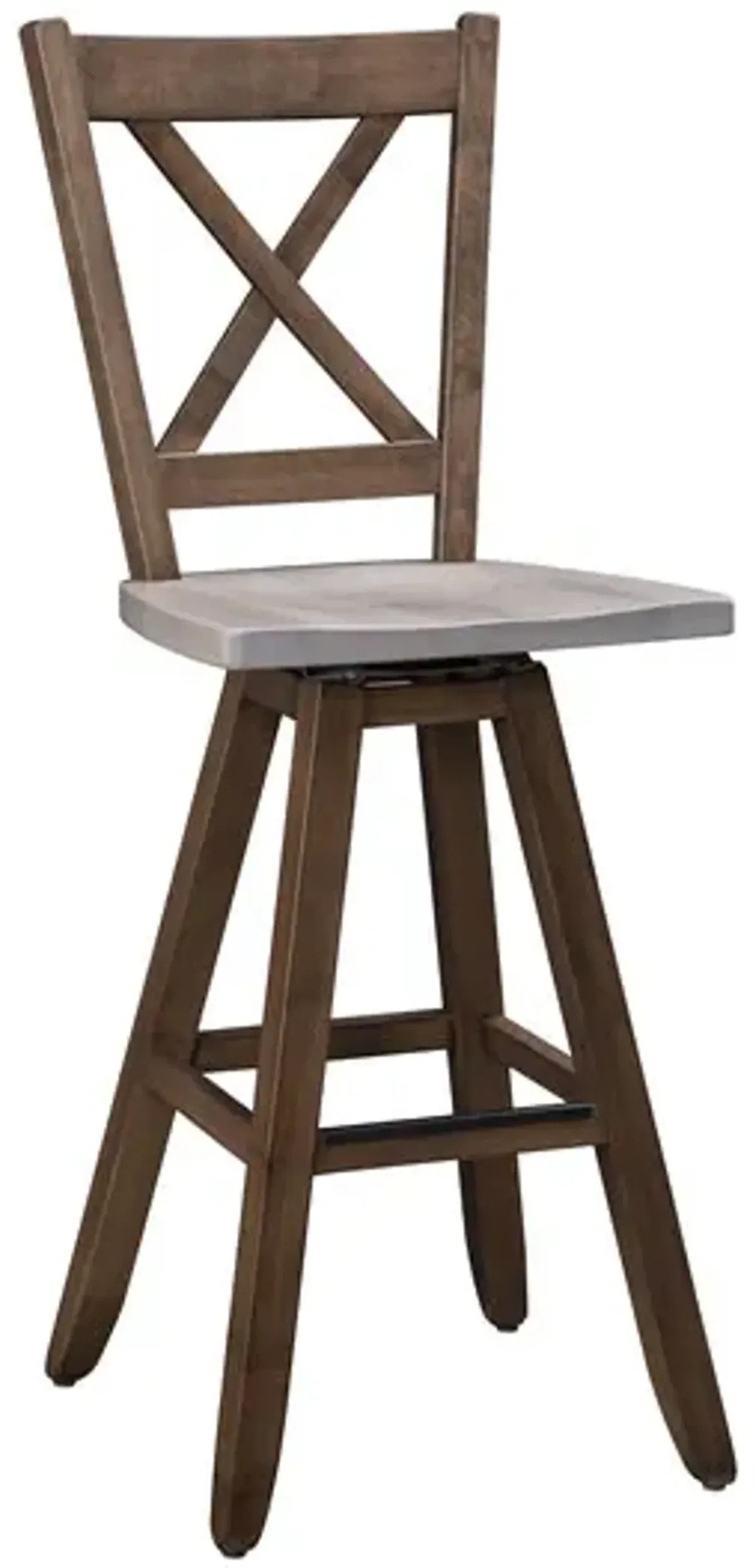 Oak Mountain Swivel Bar Stool