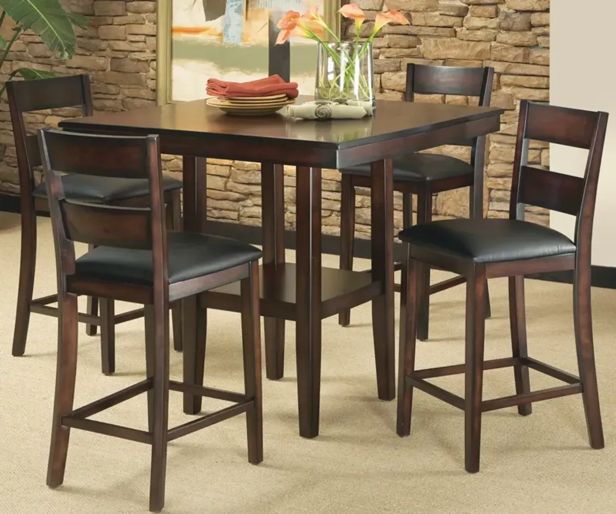 Pendleton Counter Table With 4 Stools