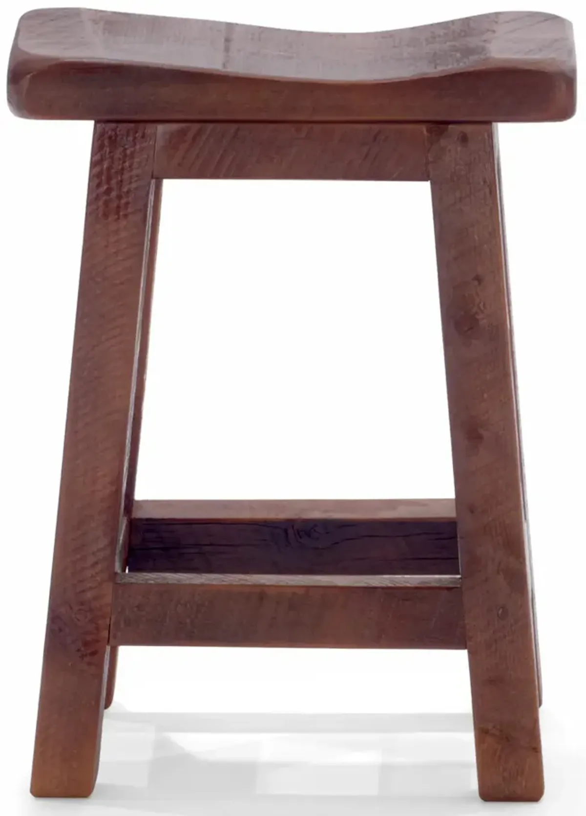 Old Fitz Saddle Seat Counter Stool