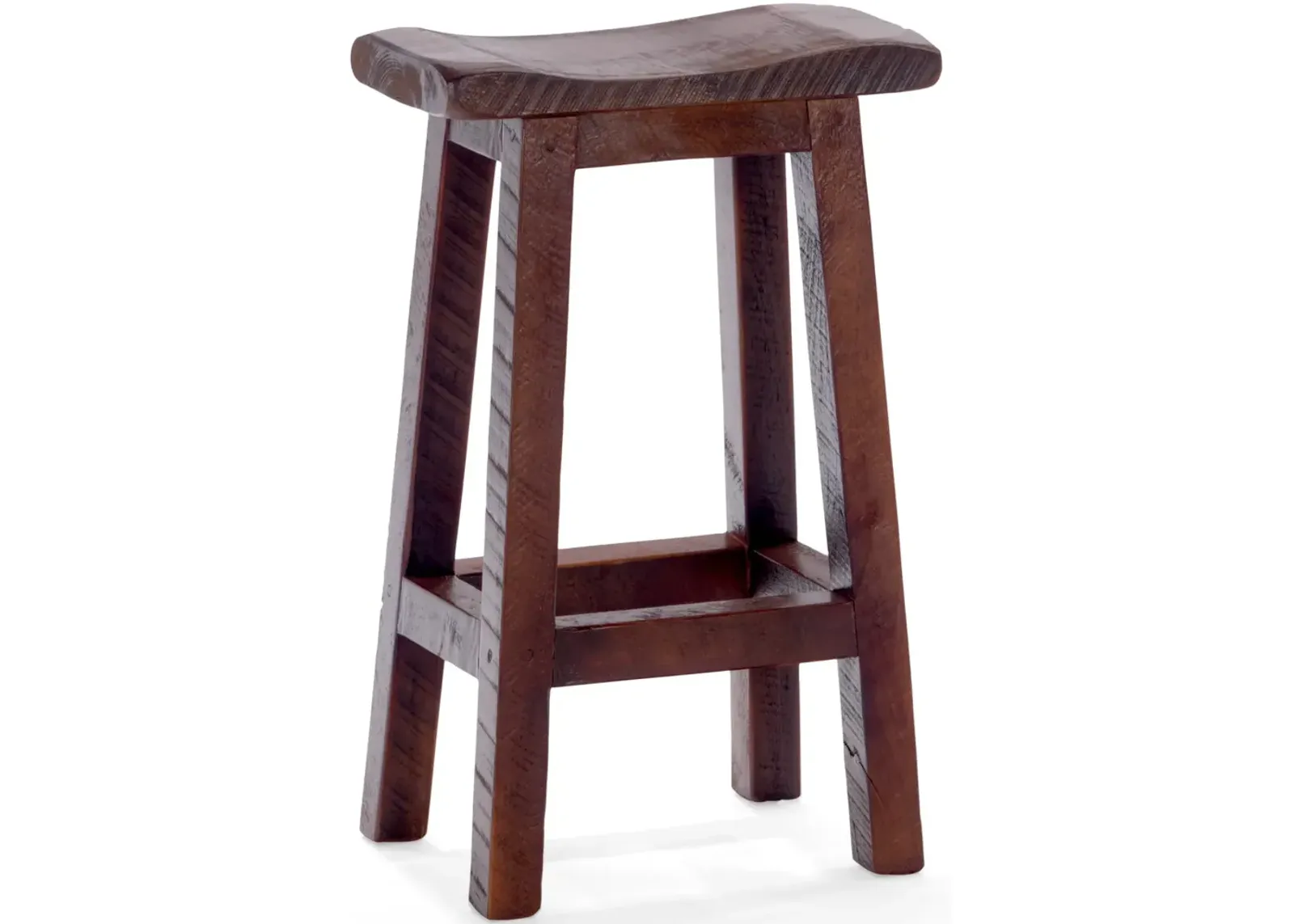 Old Fitz Saddle Seat Bar Stool