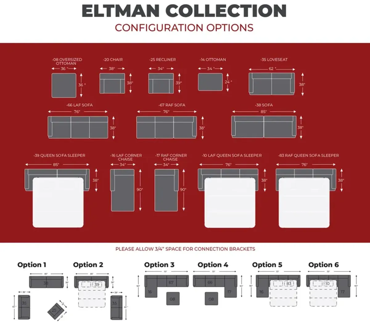 Eltman Sofa - Slate