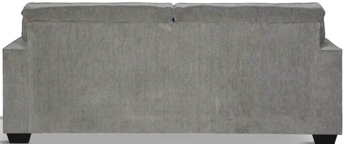 Eltman Sofa - Alloy