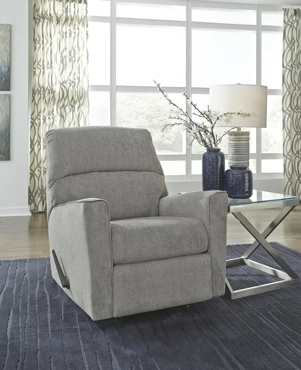 Eltman Rocker Recliner - Alloy