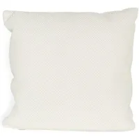 Design Lab 21  White Toss Pillow